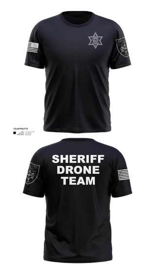 Old School Cotton Feel Shirt, Fayette County Sheriff WV, Police, Teamtime, Team time, sublimation, custom sports apparel, team uniforms, spirit wear, spiritwear, sports uniforms, custom shirts, team store, custom team store, fundraiser sports, apparel fundraiser