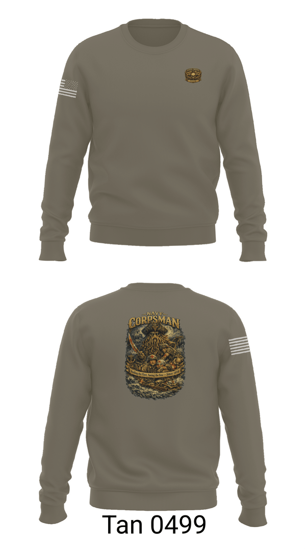 Crew Neck Sweatshirt, North County 128th HM Ball, Navy, Teamtime, Team time, sublimation, custom sports apparel, team uniforms, spirit wear, spiritwear, sports uniforms, custom shirts, team store, custom team store, fundraiser sports, apparel fundraiser