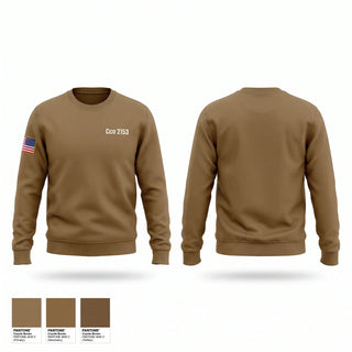 Crew Neck Sweatshirt, Cco 2-153, National Guard, Teamtime, Team time, sublimation, custom sports apparel, team uniforms, spirit wear, spiritwear, sports uniforms, custom shirts, team store, custom team store, fundraiser sports, apparel fundraiser