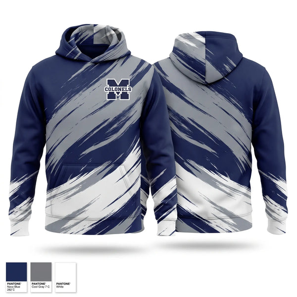 Hoodie, Marching Colonels, Spirit Store, Teamtime, Team time, sublimation, custom sports apparel, team uniforms, spirit wear, spiritwear, sports uniforms, custom shirts, team store, custom team store, fundraiser sports, apparel fundraiser
