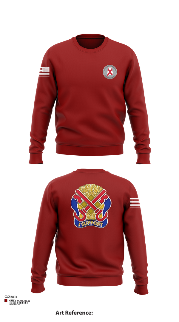 Crew Neck Sweatshirt, 122nd Special Troop Command, , Teamtime, Team time, sublimation, custom sports apparel, team uniforms, spirit wear, spiritwear, sports uniforms, custom shirts, team store, custom team store, fundraiser sports, apparel fundraiser