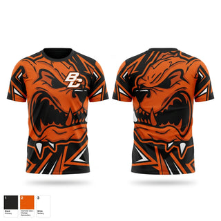 Short Sleeve Performance Shirt, Byron Center Bulldogs, Cross Country, Teamtime, Team time, sublimation, custom sports apparel, team uniforms, spirit wear, spiritwear, sports uniforms, custom shirts, team store, custom team store, fundraiser sports, apparel fundraiser