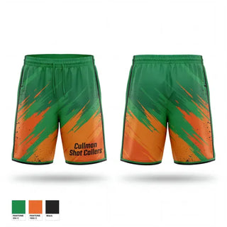 Athletic Shorts With Pockets, Cullman Shot Callers, Baseball, Teamtime, Team time, sublimation, custom sports apparel, team uniforms, spirit wear, spiritwear, sports uniforms, custom shirts, team store, custom team store, fundraiser sports, apparel fundraiser