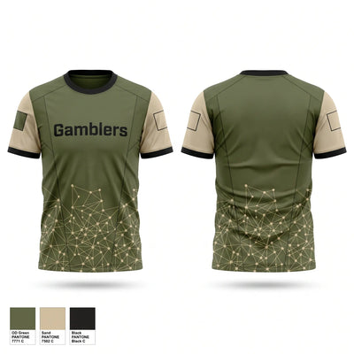 Gamblers Soft Poly Tee Cotton Like Feel - 1