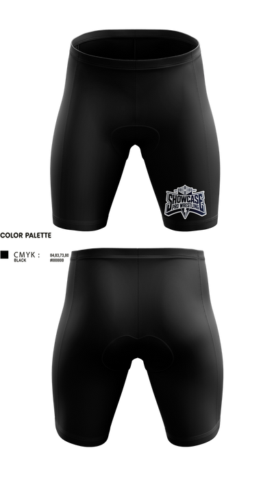 Showcase Pro Wrestling 35565590 Men's Compression Shorts - 1