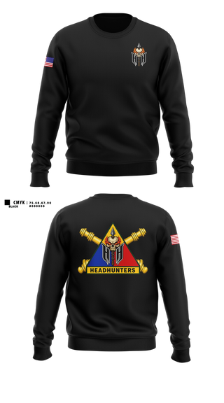 Crew Neck Sweatshirt, 1AD DIVARTY HHB, Army, Teamtime, Team time, sublimation, custom sports apparel, team uniforms, spirit wear, spiritwear, sports uniforms, custom shirts, team store, custom team store, fundraiser sports, apparel fundraiser