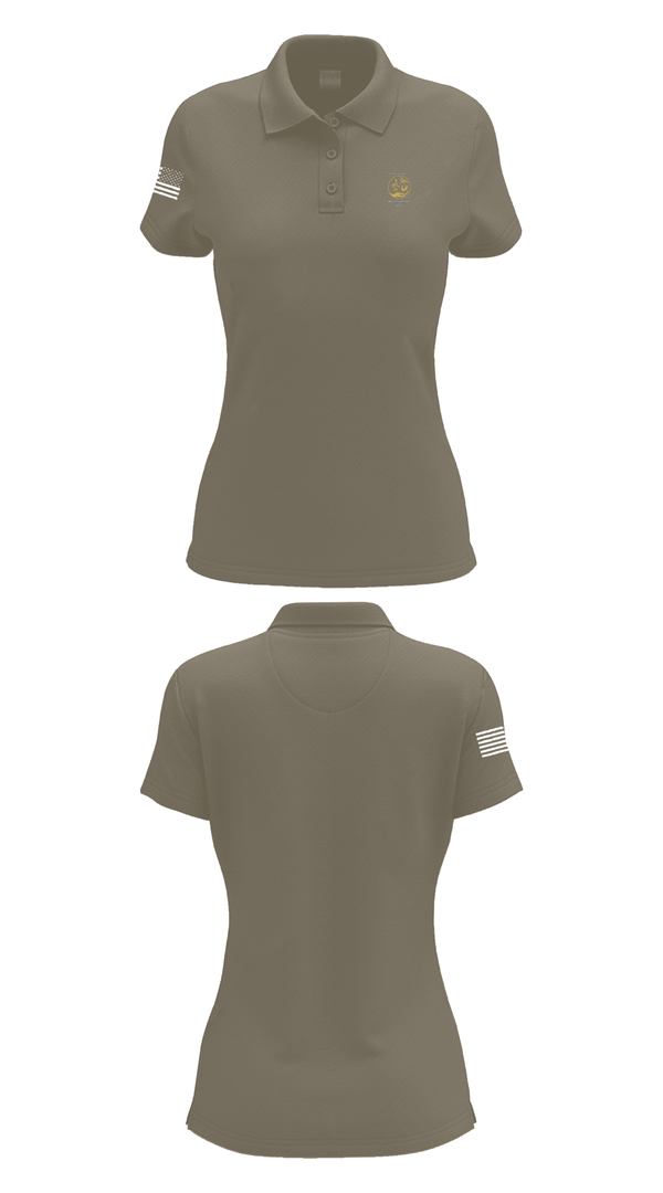 Womens Short Sleeve Performance Polo, Dept. of the Army Criminal Investigation Division, , Teamtime, Team time, sublimation, custom sports apparel, team uniforms, spirit wear, spiritwear, sports uniforms, custom shirts, team store, custom team store, fundraiser sports, apparel fundraiser