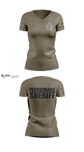 Perquimans County Sheriff's Office Women's Short Sleeve V-neck Shirt - 6