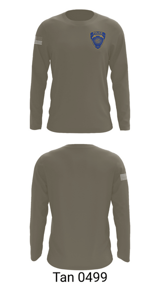 Long Sleeve Performance Shirt, Carencro Police, Police, Teamtime, Team time, sublimation, custom sports apparel, team uniforms, spirit wear, spiritwear, sports uniforms, custom shirts, team store, custom team store, fundraiser sports, apparel fundraiser