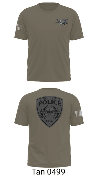 Short Sleeve Performance Shirt, MOUNT VERNON EMERGENCY SERVICES UNIT, Police, Teamtime, Team time, sublimation, custom sports apparel, team uniforms, spirit wear, spiritwear, sports uniforms, custom shirts, team store, custom team store, fundraiser sports, apparel fundraiser