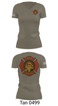 City of Lake Geneva Fire Department 76395935 Women's Short Sleeve V-neck Shirt - 68