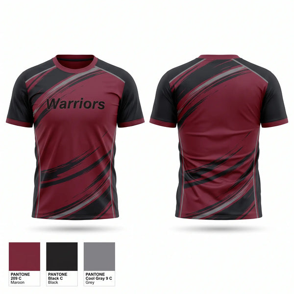 Short Sleeve Performance Shirt, Warriors, Softball, Teamtime, Team time, sublimation, custom sports apparel, team uniforms, spirit wear, spiritwear, sports uniforms, custom shirts, team store, custom team store, fundraiser sports, apparel fundraiser