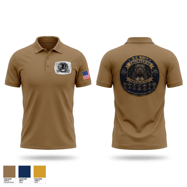 Short Sleeve Performance Polo, USS Indianapolis, Navy, Teamtime, Team time, sublimation, custom sports apparel, team uniforms, spirit wear, spiritwear, sports uniforms, custom shirts, team store, custom team store, fundraiser sports, apparel fundraiser