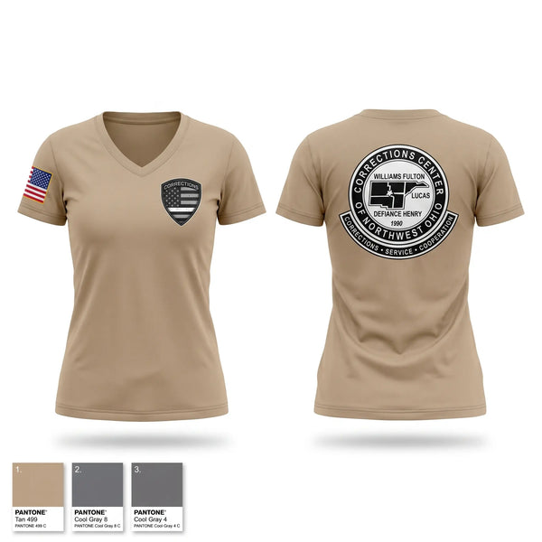 Womens Short Sleeve Vneck Shirt, CCNO, Police, Teamtime, Team time, sublimation, custom sports apparel, team uniforms, spirit wear, spiritwear, sports uniforms, custom shirts, team store, custom team store, fundraiser sports, apparel fundraiser