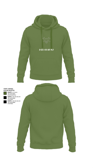 Hoodie, D-co 1-173 1st PLT, , Teamtime, Team time, sublimation, custom sports apparel, team uniforms, spirit wear, spiritwear, sports uniforms, custom shirts, team store, custom team store, fundraiser sports, apparel fundraiser