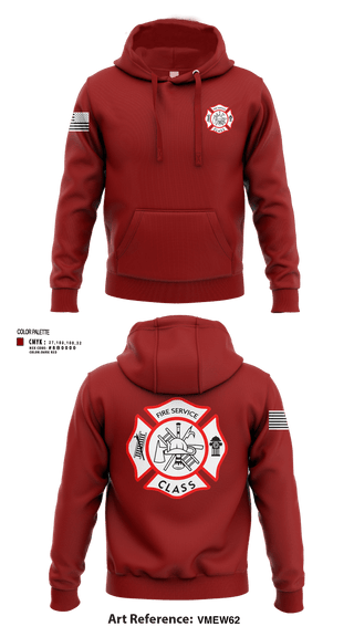 Hoodie, Fire service class, Fire Department, Teamtime, Team time, sublimation, custom sports apparel, team uniforms, spirit wear, spiritwear, sports uniforms, custom shirts, team store, custom team store, fundraiser sports, apparel fundraiser