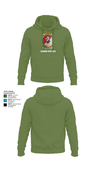 Hoodie, Caisson BTRY 3CR, , Teamtime, Team time, sublimation, custom sports apparel, team uniforms, spirit wear, spiritwear, sports uniforms, custom shirts, team store, custom team store, fundraiser sports, apparel fundraiser