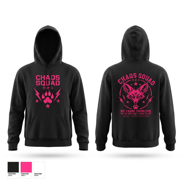 Hoodie, Choas unit, E-Sports, Teamtime, Team time, sublimation, custom sports apparel, team uniforms, spirit wear, spiritwear, sports uniforms, custom shirts, team store, custom team store, fundraiser sports, apparel fundraiser