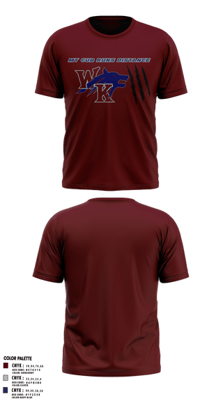 Short Sleeve Performance Shirt, White Knoll High School Track & Field, Track & Field, Teamtime, Team time, sublimation, custom sports apparel, team uniforms, spirit wear, spiritwear, sports uniforms, custom shirts, team store, custom team store, fundraiser sports, apparel fundraiser