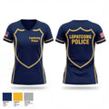Lopatcong Police 88272107 Women's Short Sleeve V-neck Shirt - 1
