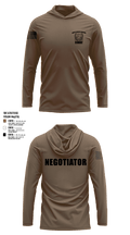 North Tarrant Regional SWAT 84161137 Long Sleeve Performance Shirt with hood - 1