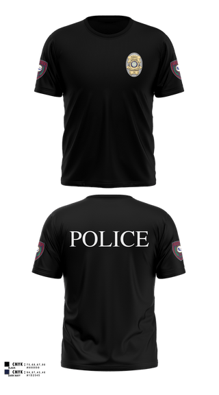 Short Sleeve Performance Shirt, LACY LAKEVIEW POLICE, Police, Teamtime, Team time, sublimation, custom sports apparel, team uniforms, spirit wear, spiritwear, sports uniforms, custom shirts, team store, custom team store, fundraiser sports, apparel fundraiser