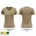 236 ICTC 839830 Women's Short Sleeve V-neck Shirt - 1