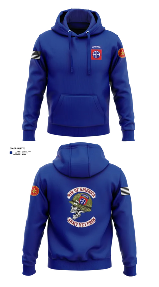 Hoodie, 82d ABN DIV, , Teamtime, Team time, sublimation, custom sports apparel, team uniforms, spirit wear, spiritwear, sports uniforms, custom shirts, team store, custom team store, fundraiser sports, apparel fundraiser