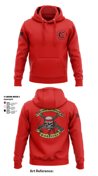 Hoodie, 1st Battalion 2nd Marines Charlie Company, , Teamtime, Team time, sublimation, custom sports apparel, team uniforms, spirit wear, spiritwear, sports uniforms, custom shirts, team store, custom team store, fundraiser sports, apparel fundraiser