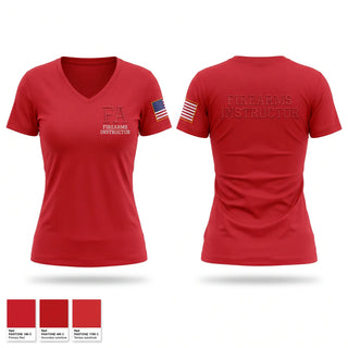 Womens Short Sleeve Vneck Shirt, FA, Police, Teamtime, Team time, sublimation, custom sports apparel, team uniforms, spirit wear, spiritwear, sports uniforms, custom shirts, team store, custom team store, fundraiser sports, apparel fundraiser