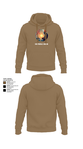 Hoodie, Uss Preble DDG 88, , Teamtime, Team time, sublimation, custom sports apparel, team uniforms, spirit wear, spiritwear, sports uniforms, custom shirts, team store, custom team store, fundraiser sports, apparel fundraiser