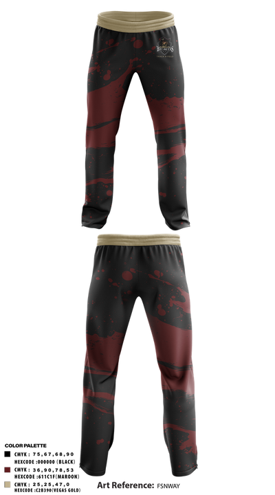 Bellflower high school Track & Field 82786723 Sweatpants - 1