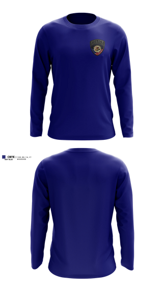 Long Sleeve Performance Shirt, Manhattan PD, Police, Teamtime, Team time, sublimation, custom sports apparel, team uniforms, spirit wear, spiritwear, sports uniforms, custom shirts, team store, custom team store, fundraiser sports, apparel fundraiser