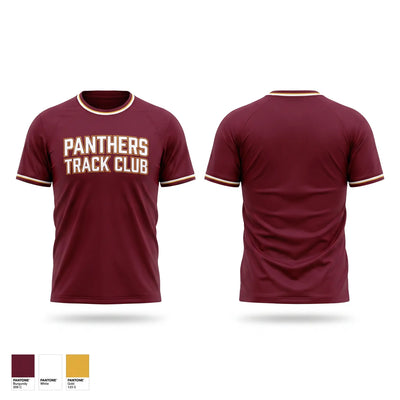 Panthers Track Club Short Sleeve Performance Shirt - 2