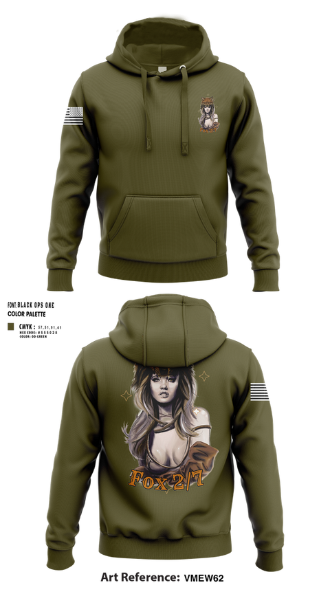 Hoodie, Fox 2/7, Marines, Teamtime, Team time, sublimation, custom sports apparel, team uniforms, spirit wear, spiritwear, sports uniforms, custom shirts, team store, custom team store, fundraiser sports, apparel fundraiser