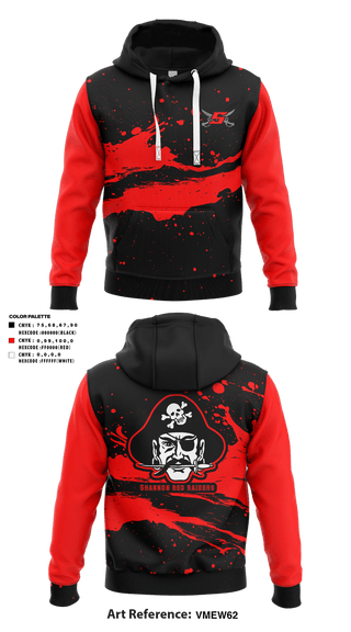 Hoodie, Shannon Red Raiders, , Teamtime, Team time, sublimation, custom sports apparel, team uniforms, spirit wear, spiritwear, sports uniforms, custom shirts, team store, custom team store, fundraiser sports, apparel fundraiser