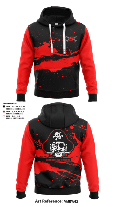 Shannon Red Raiders Hoodie - 2