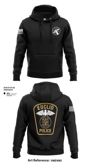 Hoodie, Euclid Police Traffic Unit, Police, Teamtime, Team time, sublimation, custom sports apparel, team uniforms, spirit wear, spiritwear, sports uniforms, custom shirts, team store, custom team store, fundraiser sports, apparel fundraiser
