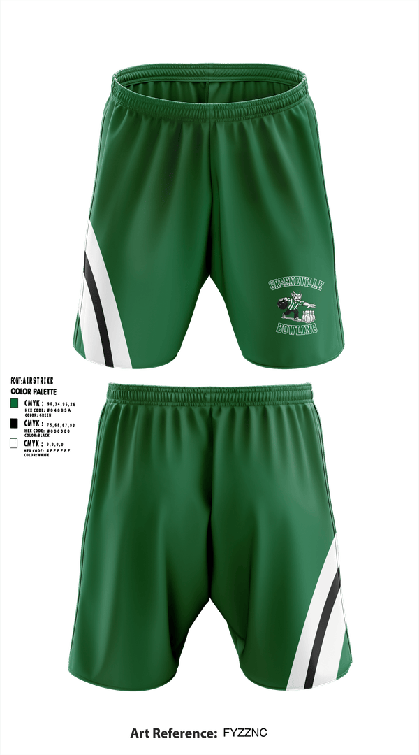 Athletic Shorts With Pockets, Greeneville Bowling, Bowling, Teamtime, Team time, sublimation, custom sports apparel, team uniforms, spirit wear, spiritwear, sports uniforms, custom shirts, team store, custom team store, fundraiser sports, apparel fundraiser