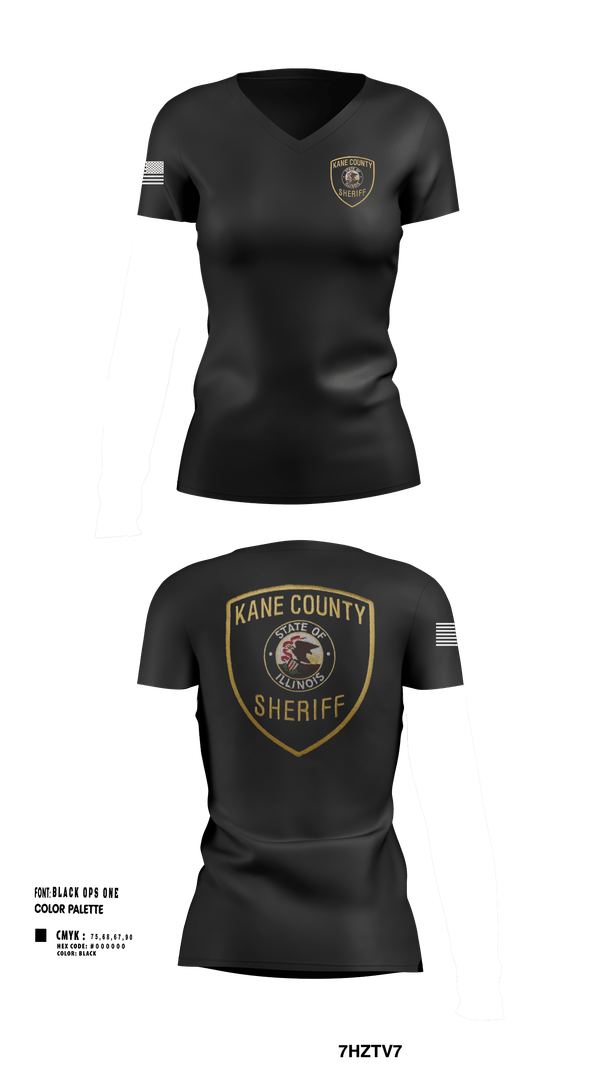 Womens Short Sleeve Vneck Shirt, Investigations, Police, Teamtime, Team time, sublimation, custom sports apparel, team uniforms, spirit wear, spiritwear, sports uniforms, custom shirts, team store, custom team store, fundraiser sports, apparel fundraiser