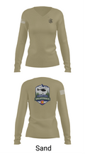 D Co 3-140th AVN 89038545 Women's Long Sleeve V-neck Shirt - 92