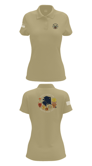Womens Short Sleeve Performance Polo, RCKT BTRY D 2nd BN 14th MAR, Marines, Teamtime, Team time, sublimation, custom sports apparel, team uniforms, spirit wear, spiritwear, sports uniforms, custom shirts, team store, custom team store, fundraiser sports, apparel fundraiser
