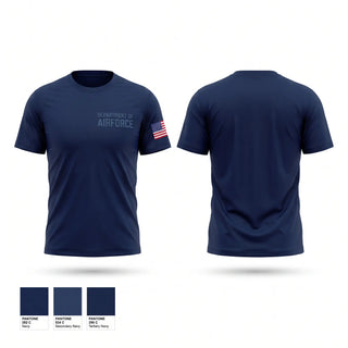 Short Sleeve Performance Shirt, DEPARTMENT OF AIRFORCE, Police, Teamtime, Team time, sublimation, custom sports apparel, team uniforms, spirit wear, spiritwear, sports uniforms, custom shirts, team store, custom team store, fundraiser sports, apparel fundraiser