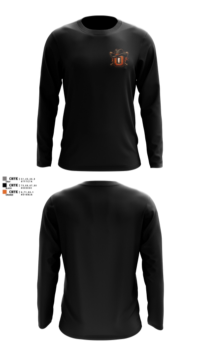 Oxford Outlaws Long Sleeve Performance Shirt - 5