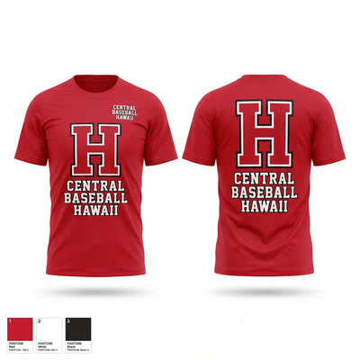 Central Baseball Hawaii Short Sleeve Performance Shirt - 2