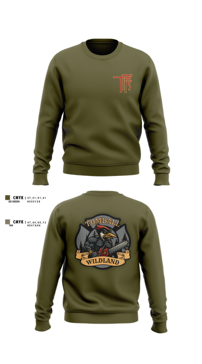 Tomball Wildland 83811767 Crew Neck Sweatshirt - 3
