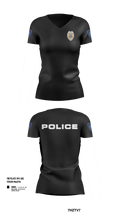 Vincennes Police Department 76255219 Women's Short Sleeve V-neck Shirt - 1