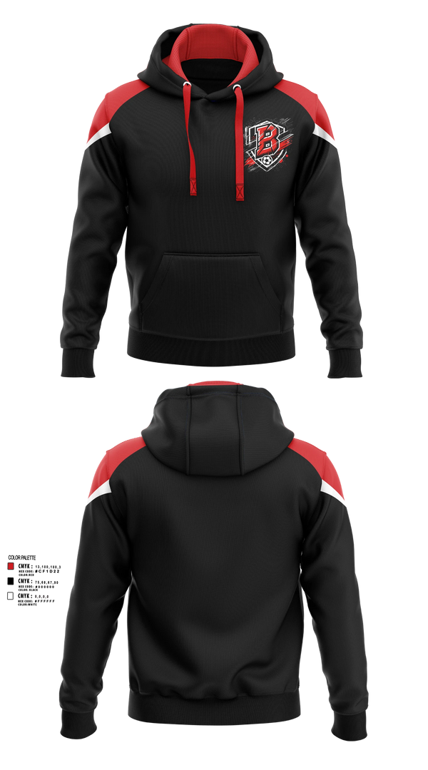 Hoodie, BREMEN HIGH SCHOOL, Men's Soccer, Teamtime, Team time, sublimation, custom sports apparel, team uniforms, spirit wear, spiritwear, sports uniforms, custom shirts, team store, custom team store, fundraiser sports, apparel fundraiser