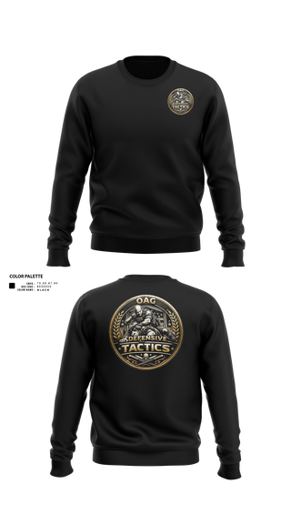 Crew Neck Sweatshirt, OAG-DT, Police, Teamtime, Team time, sublimation, custom sports apparel, team uniforms, spirit wear, spiritwear, sports uniforms, custom shirts, team store, custom team store, fundraiser sports, apparel fundraiser