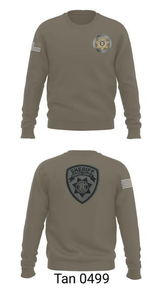 Crew Neck Sweatshirt, School Resource Officer, Police, Teamtime, Team time, sublimation, custom sports apparel, team uniforms, spirit wear, spiritwear, sports uniforms, custom shirts, team store, custom team store, fundraiser sports, apparel fundraiser